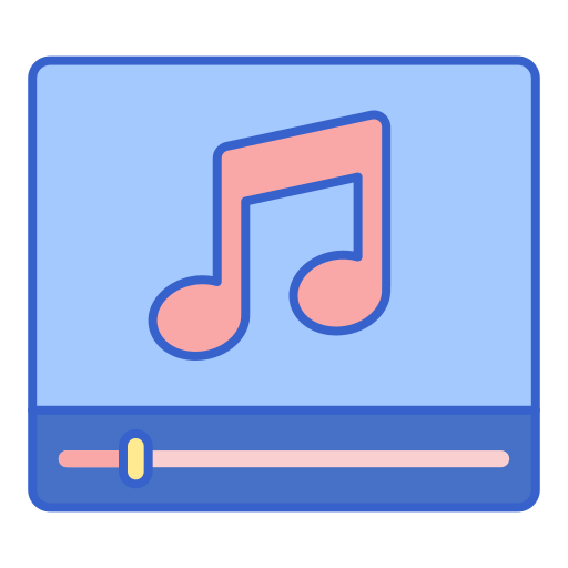 video musical icono gratis