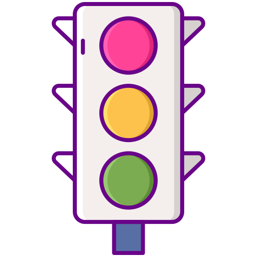 Traffic light - Free signaling icons