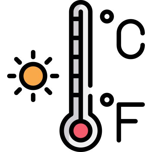 Temperature free icon