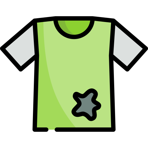 Dirty shirt Special Lineal color icon