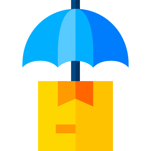 Umbrella Basic Straight Flat icon