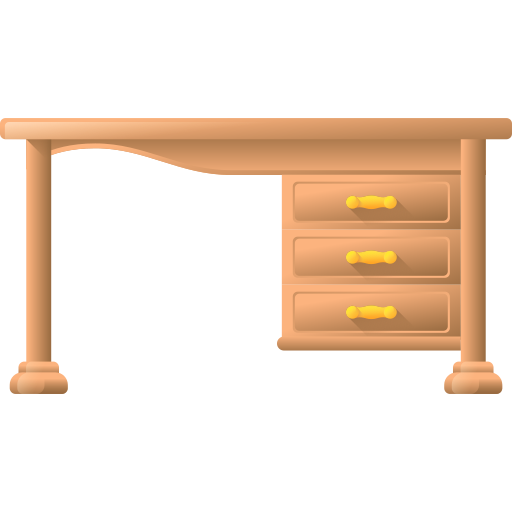 Desk free icon