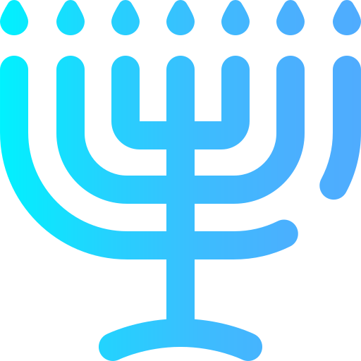 Menorah icono gratis