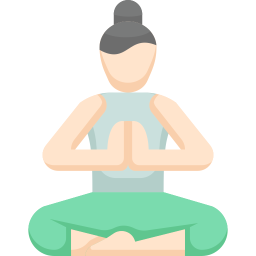 Lotus Position - Free Wellness Icons