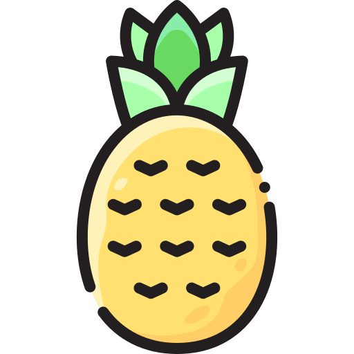 Pineapple free icon
