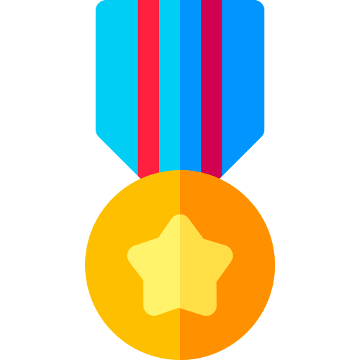 Medal Basic Rounded Flat icon