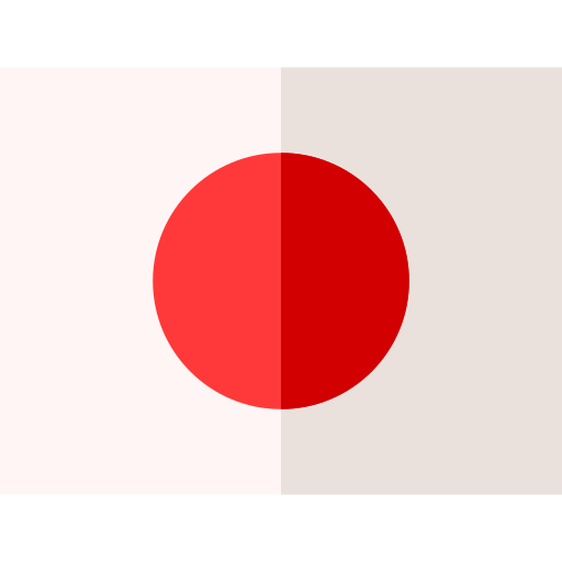 Japan Basic Straight Flat Icon