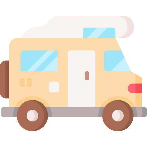 Campervan icono gratis