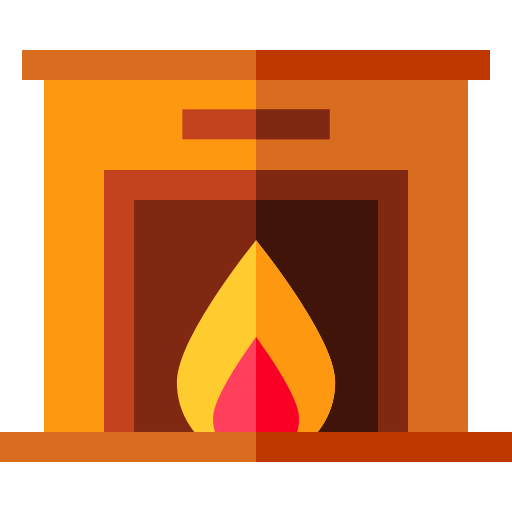 Chimney Basic Straight Flat icon