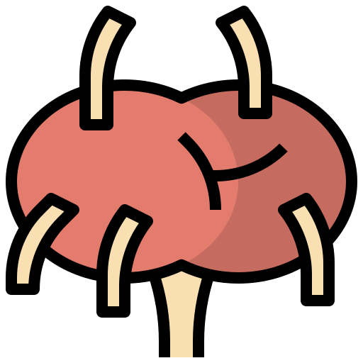 Lymph Nodes Surang Lineal Color Icon