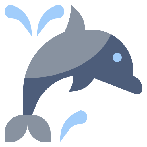 Delfín icono gratis