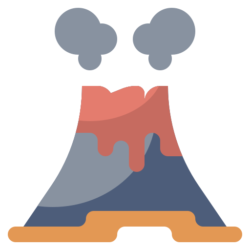 volcan Icône gratuit volcan Icône gratuit