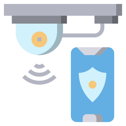 circuito cerrado de televisión icono gratis