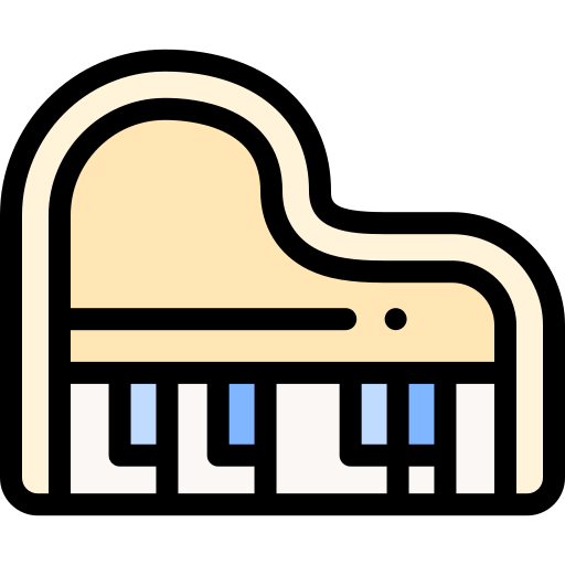 Piano icono gratis