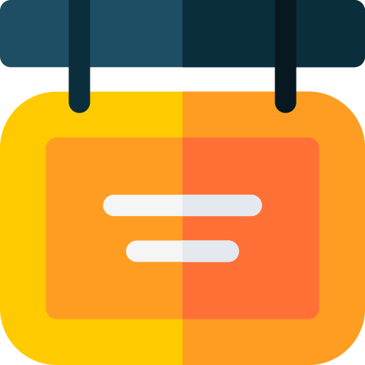 Signboard free icon Signboard free icon