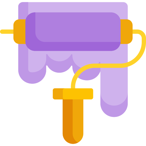 Малярный валик бесплатно иконка Малярный валик бесплатно иконка