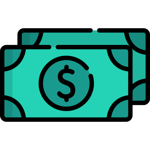 현금 무료 아이콘