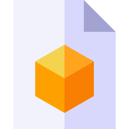 Cube Basic Straight Flat icon