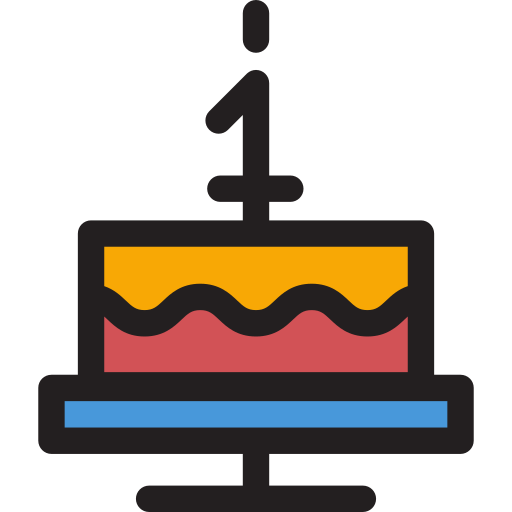 gâteau d'anniversaire Icône gratuit gâteau d'anniversaire Icône gratuit
