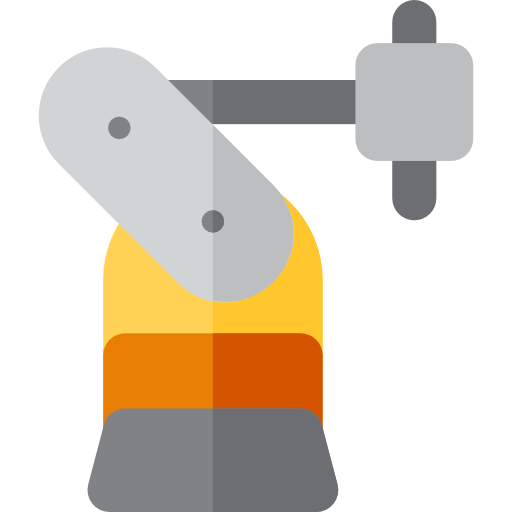 robot industrial icono gratis