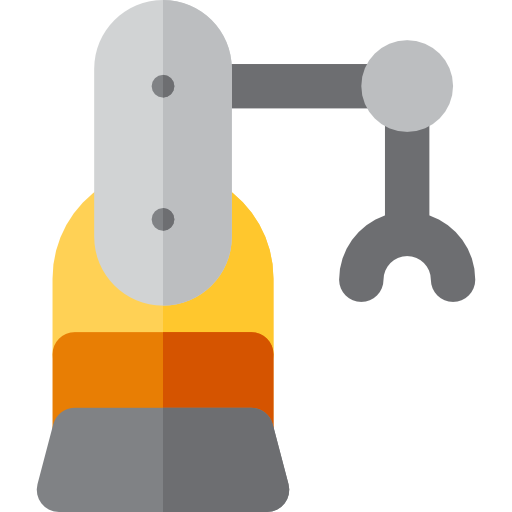 Industrial robot free icon