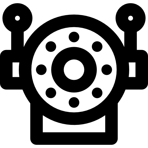 Industrial robot Basic Rounded Lineal icon