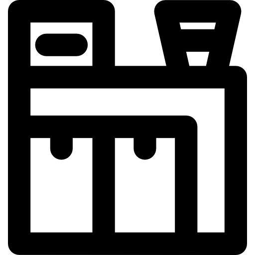 robot industrial icono gratis