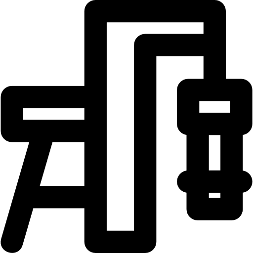 robot industrial icono gratis