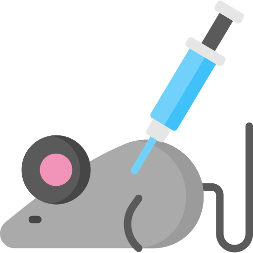 prueba con animales icono gratis