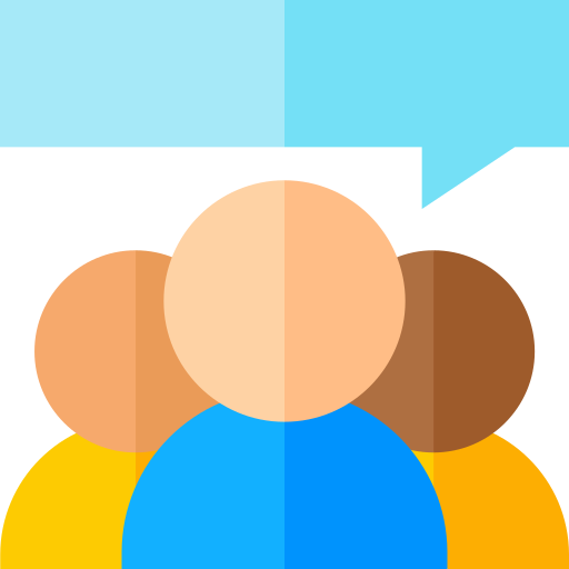 Opinión icono gratis