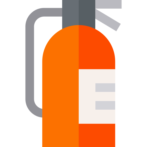 Extinguisher Basic Straight Flat icon