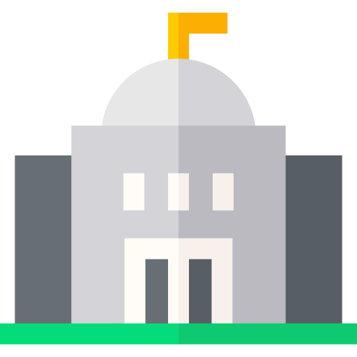 Government Basic Straight Flat icon