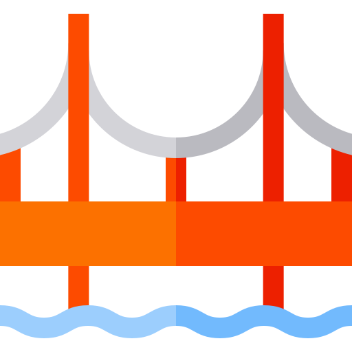Bridge free icon