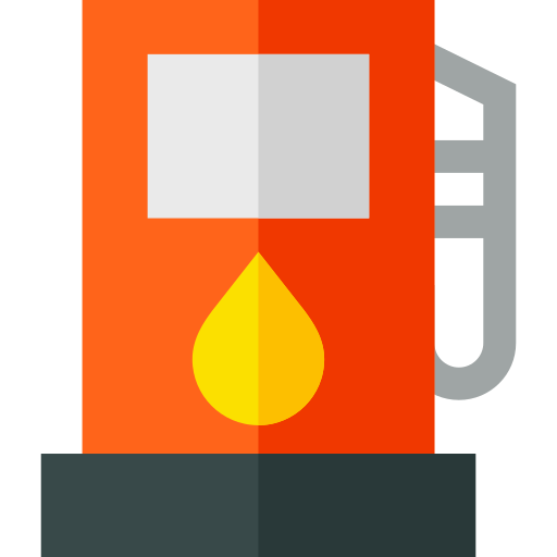 Fuel Basic Straight Flat icon