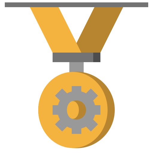 Medalla icono gratis