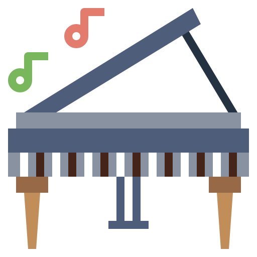 piano icono gratis