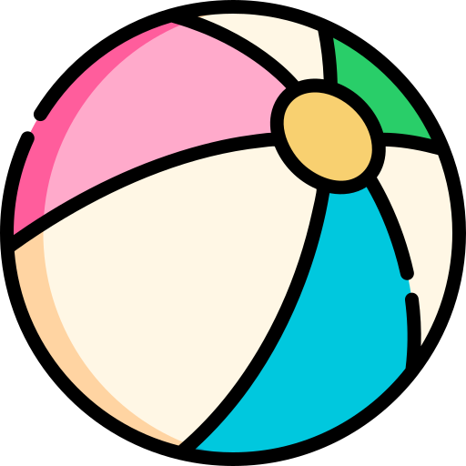 Beach ball - free icon