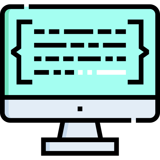 Coding Detailed Straight Lineal color icon