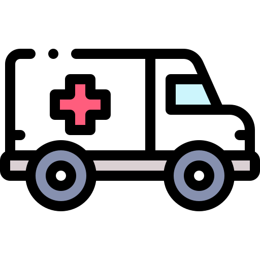 Ambulância grátis ícone Ambulância grátis ícone