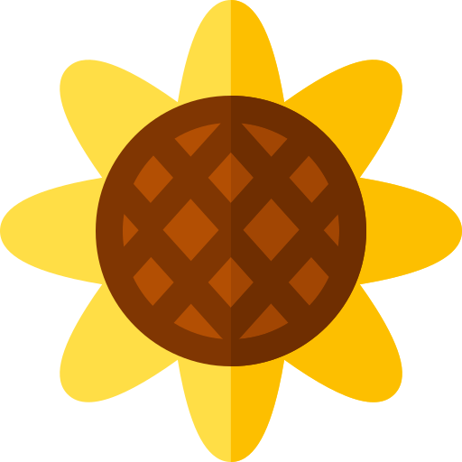 Girasol icono gratis