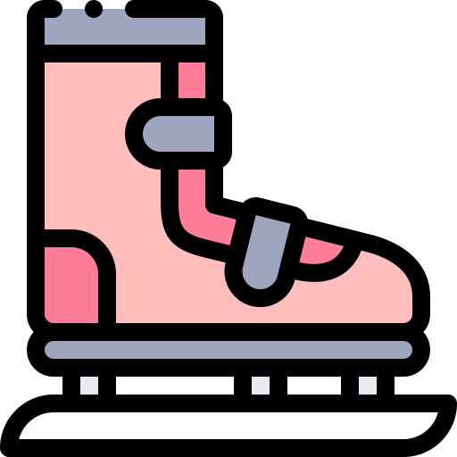 Ice skating shoes free icon