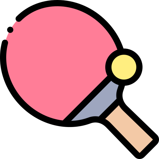 Mesa de ping pong icono gratis