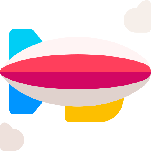 Dirigible icono gratis