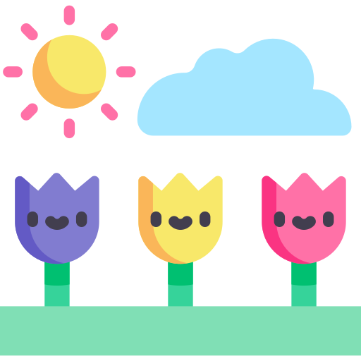 tulipes Icône gratuit