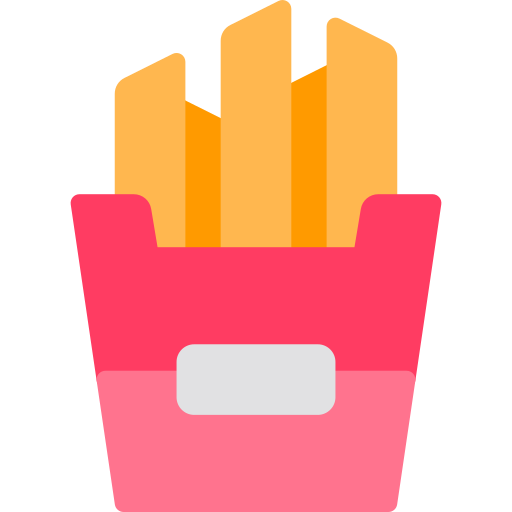 Francés fritas icono gratis