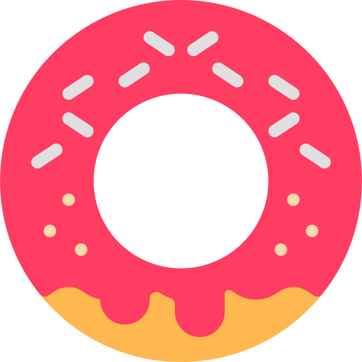 Rosquilla icono gratis