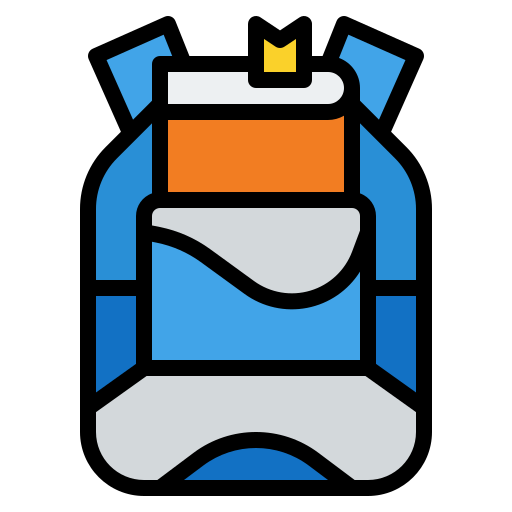 Backpack free icon Backpack free icon