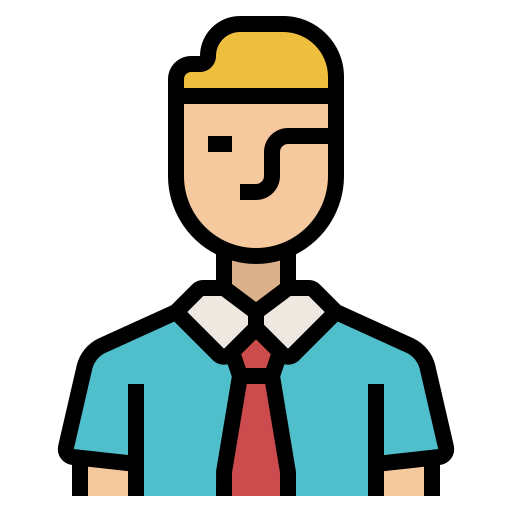 종업원 무료 아이콘