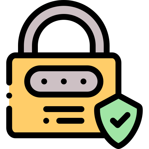 Security Detailed Rounded Lineal color icon