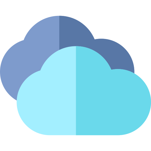 Clouds Basic Rounded Flat icon